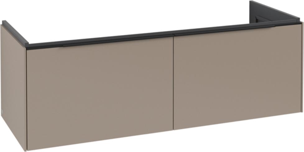 V&B Waschtischunterschrank Subway 3.0 127,2x42,9x47,8cm, o LE/Gr volc bla, Tau