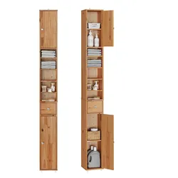 HOCHSCHRANK schmal Natur