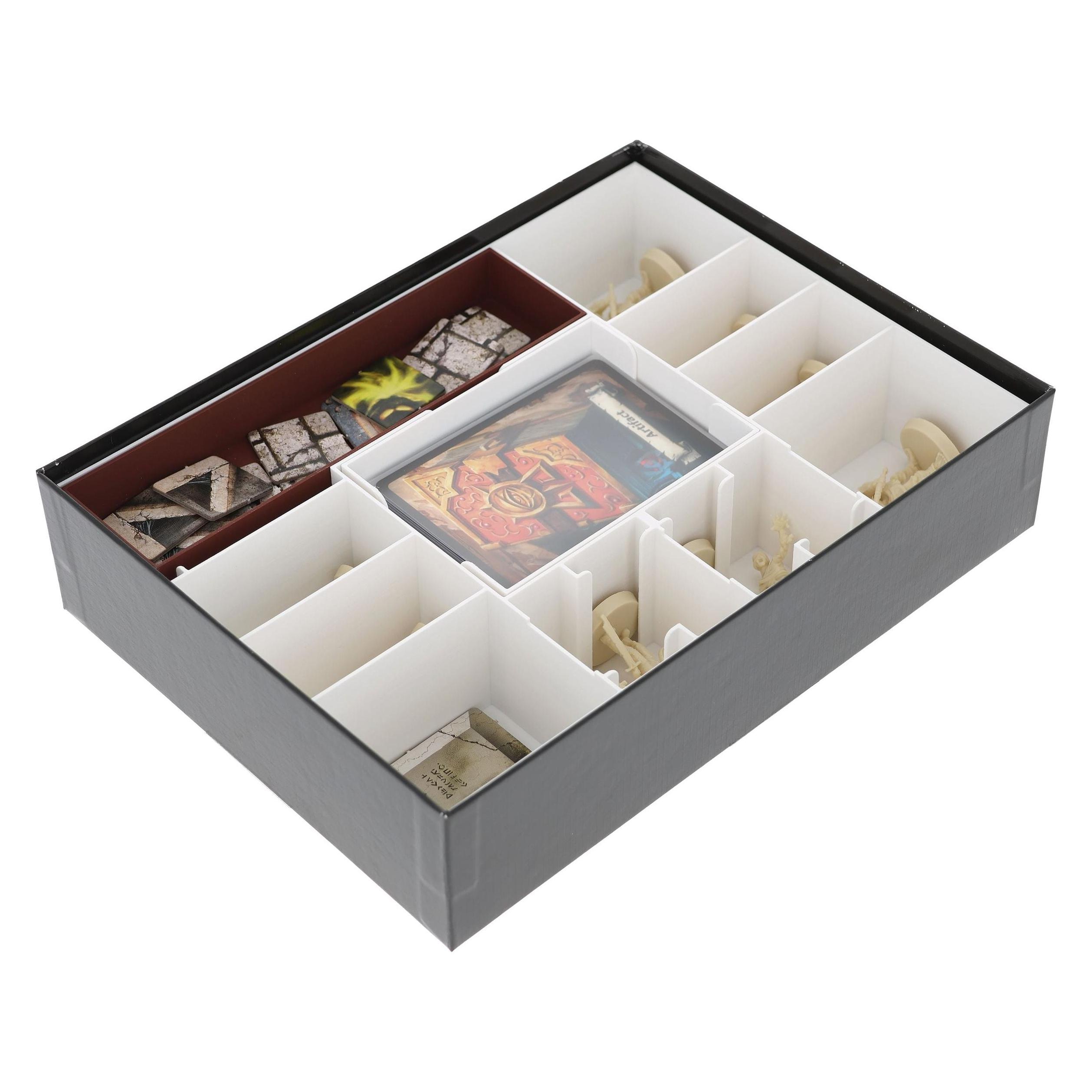 Feldherr Organizer Insert für HeroQuest (2021) - Die Rückkehr des Hexen-Lords - (Kunststoff) (3D136Set)
