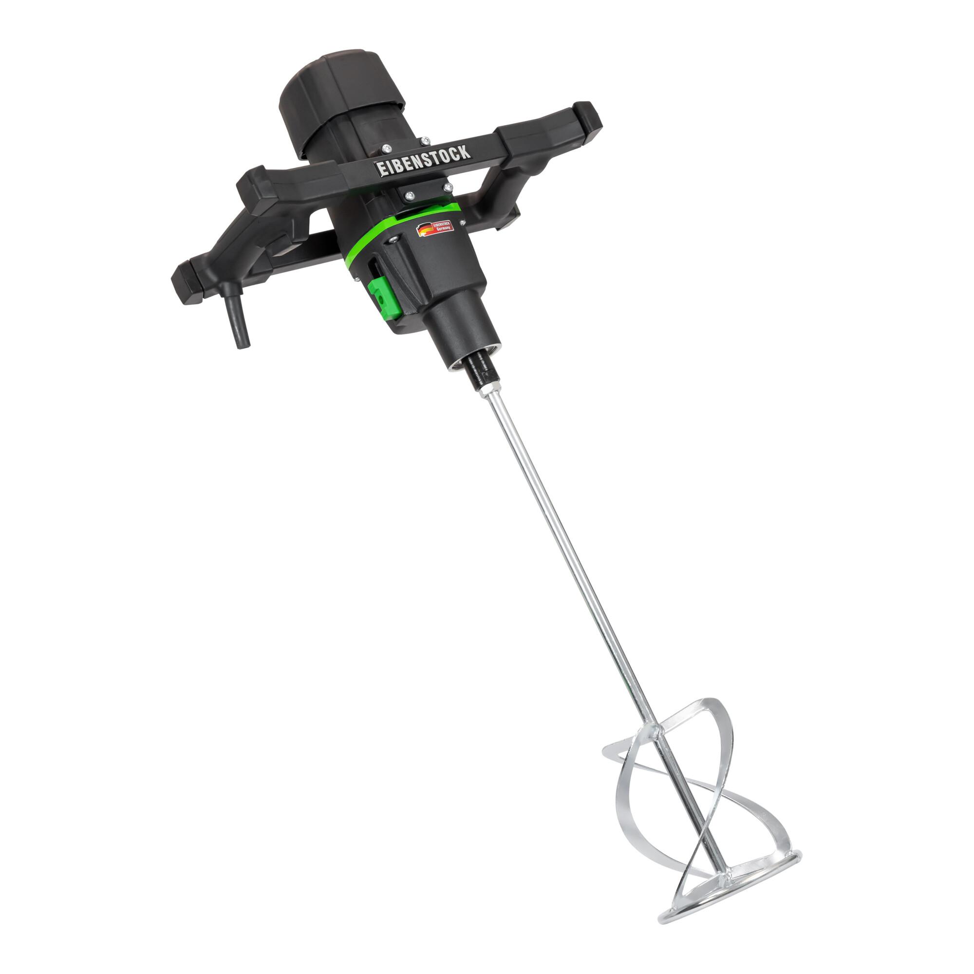 Eibenstock EHR 23/2.5 S Set Rührwerk aus Kunststoff und Metall mit zwei Rührquirlen für Beton oder Estrich, 1800 Watt - 077E3000)