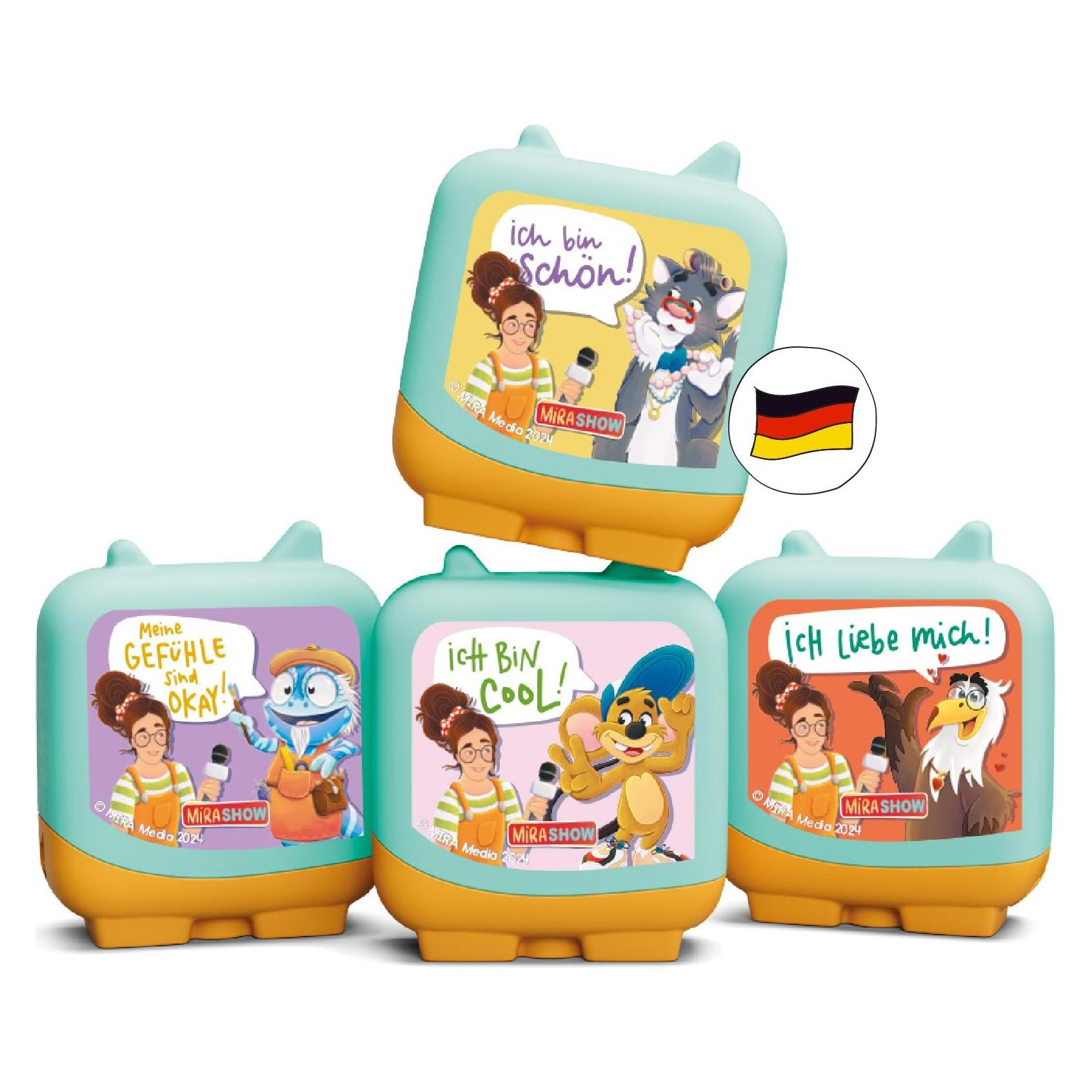 Tonies Clever Tonie - MIRA und das fliegende Haus 4er Set (Deutsch, 140 min) (11001986)