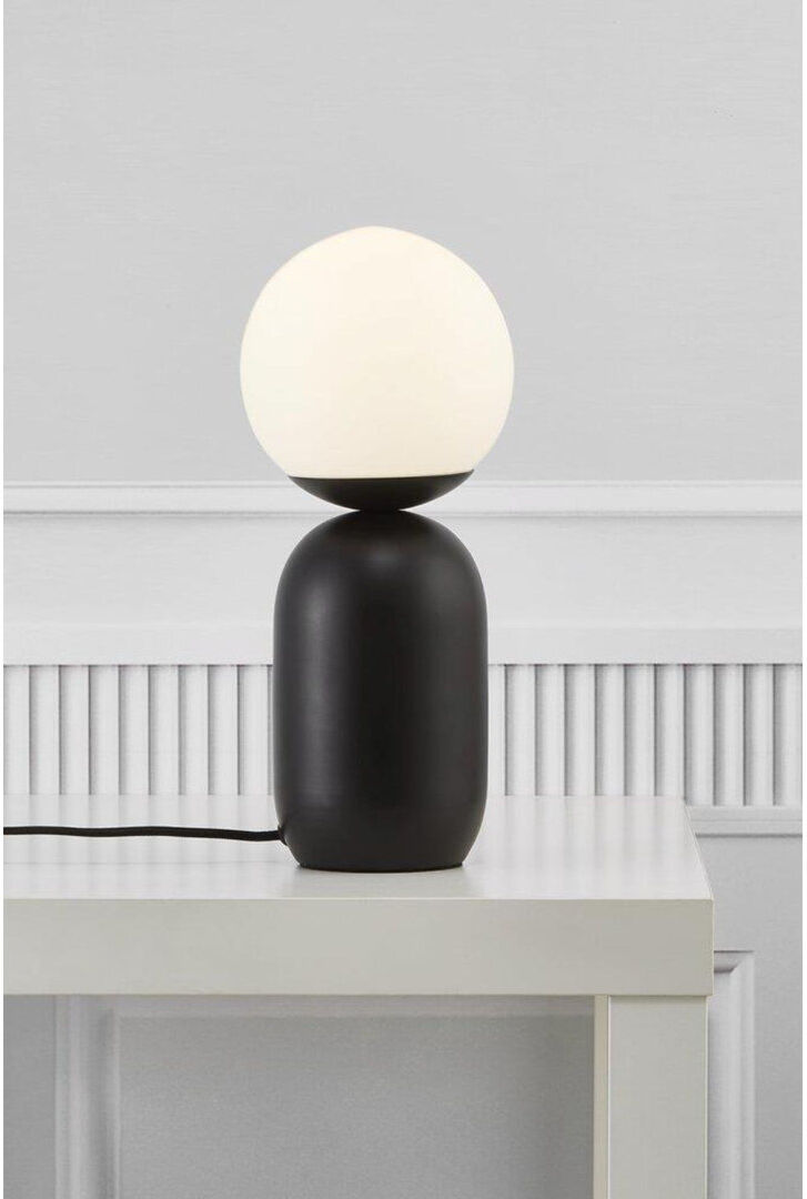 Nordlux Metal Desk Lamp Black 36cm H X 16cm W X 16cm D