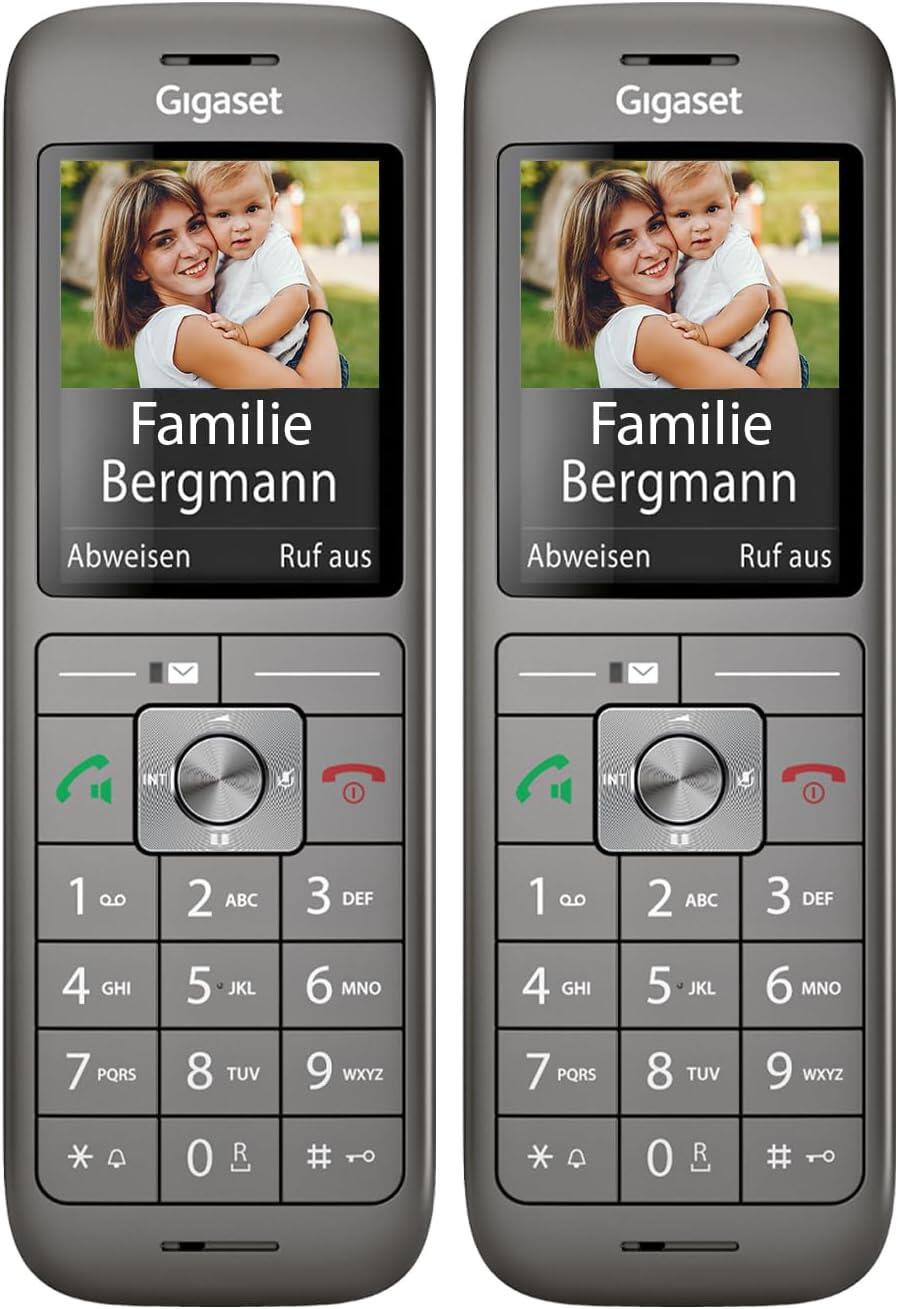 Gigaset CL660HX Duo - 2 design DECT-Mobilteil mit Ladeschale L36852-H2862-B101