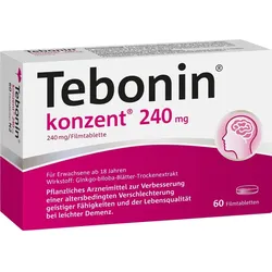 Tebonin Konzent 240mg Filmtabletten 60 ST