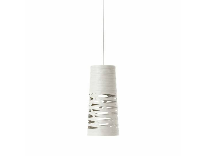 Foscarini Pendelleuchte Tress, hochwertig, Schirm aus Glasfaser