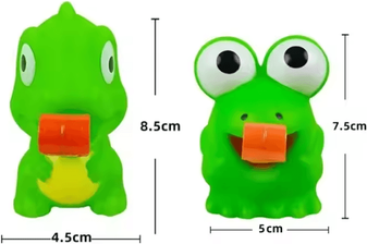 Inspire Curations Frog Dinosaur Tongue Out Squeeze Fidget Stress Relief Toy random 1pc