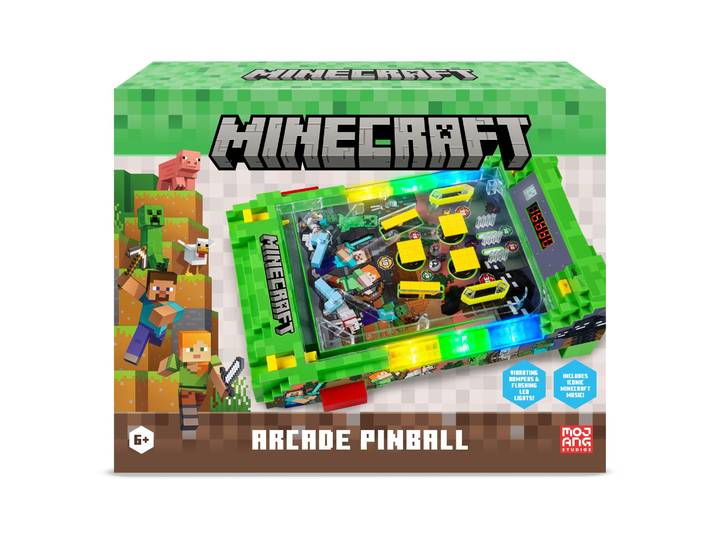 Minecraft Arcade Pinball Overworld