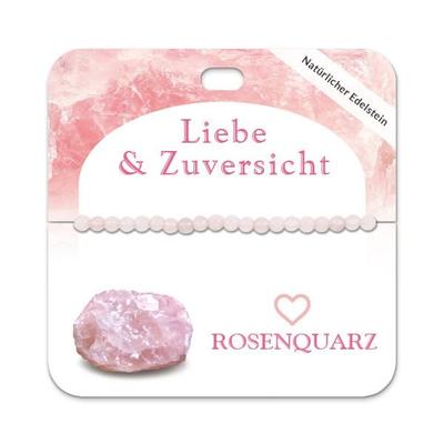 Rosenquarz 4 mm Kugelarmband