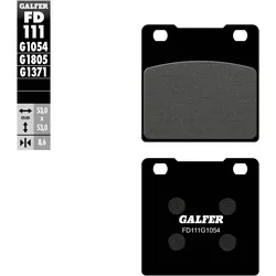 Galfer Bike, Bremsbeläge, (Semi-Metallisch)