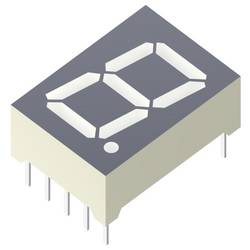 Kingbright 7-Segment-Anzeige Rot 13.2 mm 1.95 V, 2.5 V Ziffernanzahl: 1 SA52-11SURKWA