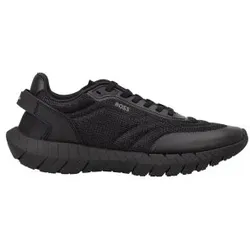 BOSS für Herren. 50568946 Motion Sneakers schwarz (41), Wohnung, Schnürsenkel, Lässig, Masche
