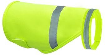 Uplift Picks Reflective Waterproof Dog Vest For Night Safety And High Visibility Walking green large