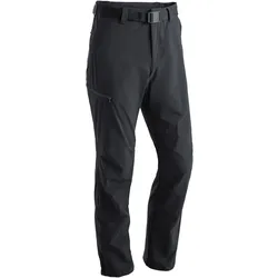 Maier Sports, Herren, Outdoorhose, Nil Roll Up Hose (S), Schwarz