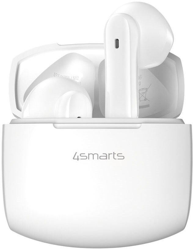 4smarts True Wireless SkyBuds Air Høretelefoner - In-Ear - Hvid