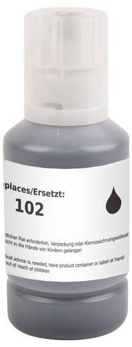 Renkforce Nachfülltinte ersetzt Epson Epson 102 Kompatibel Schwarz 127ml RF-EINK102BK RF-6728542