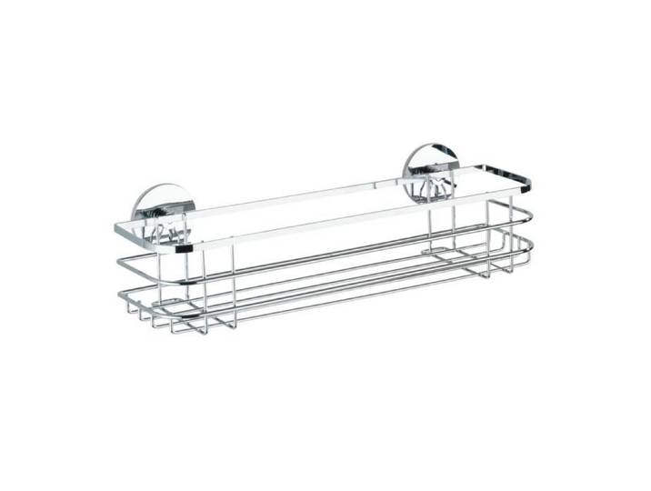 Etagère murale salle de bain - WENKO - Turbo-Loc® - Acier inox - Brillant - Multicolor