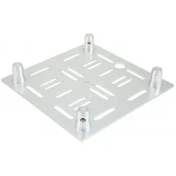 Alutruss Montageplatte für QL-ET, Montage Lichttechnik, Silber
