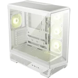 MSI MAG PANO 130R PZ Midi Tower Gaming, Seitenfenster, Weiß