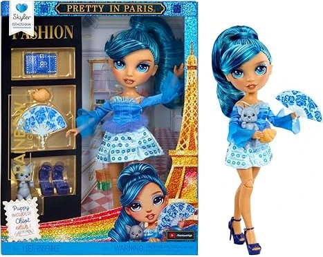 Rainbow High Fashion Puppe in Paris - Skyler