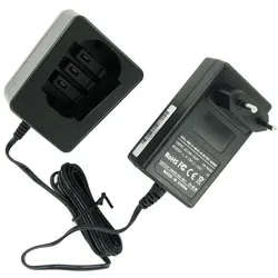 AccuCell, Werkzeugakku + Ladegerät, Ladegerät passend für Metabo Werkzeugakku 4,8 - 18 Volt NiCd/NiMH