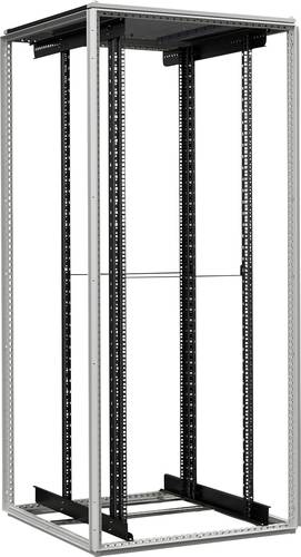 Rittal 1182095 Netzwerkschrank-Schienen (B x H x T) 800 x 2000 x 1000mm 42 HE Grau