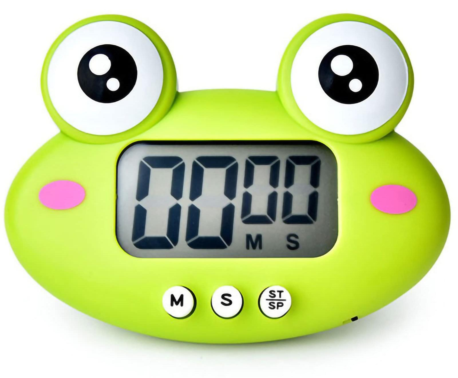 Dripio Magnetische Digitale Timer voor Huisdieren met Kikkerdesign, 100 minuten