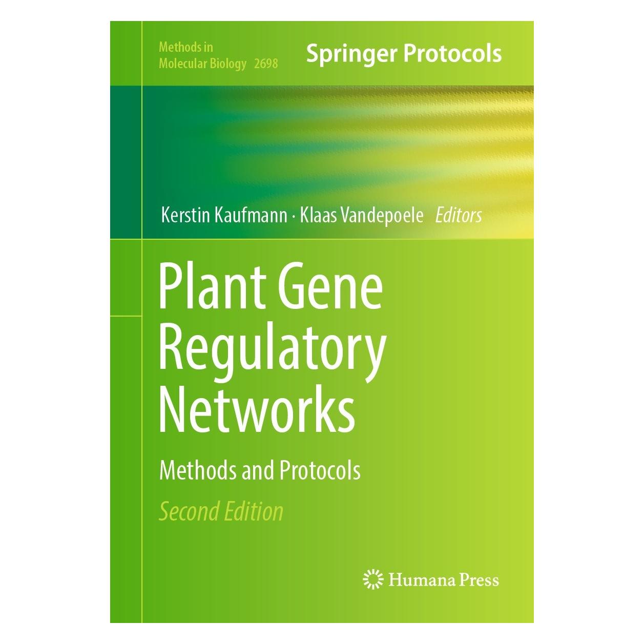 Springer Plant Gene Regulatory Networks (Englisch, Hardcover, Kerstin Kaufmann, Klaas Vandepoele) (9781071633533)