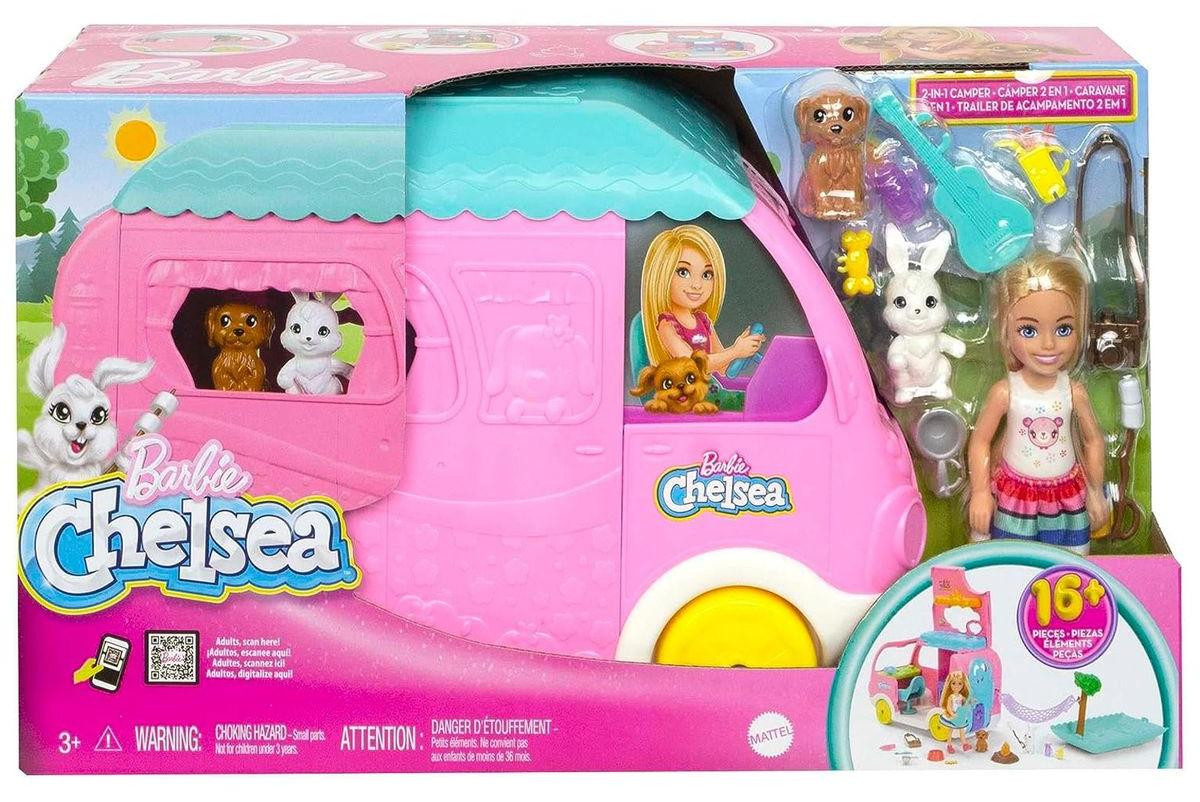 Mattel Barbie Chelsea 2-in-1 Camper