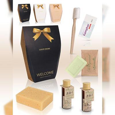 Amenities- Hygieneset Bio Luxury brand (3 verschiedene Packungen) - 40 Stück