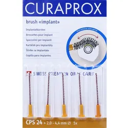 Curaprox Cps 24 Orange Interdentalbürsten 5 ST