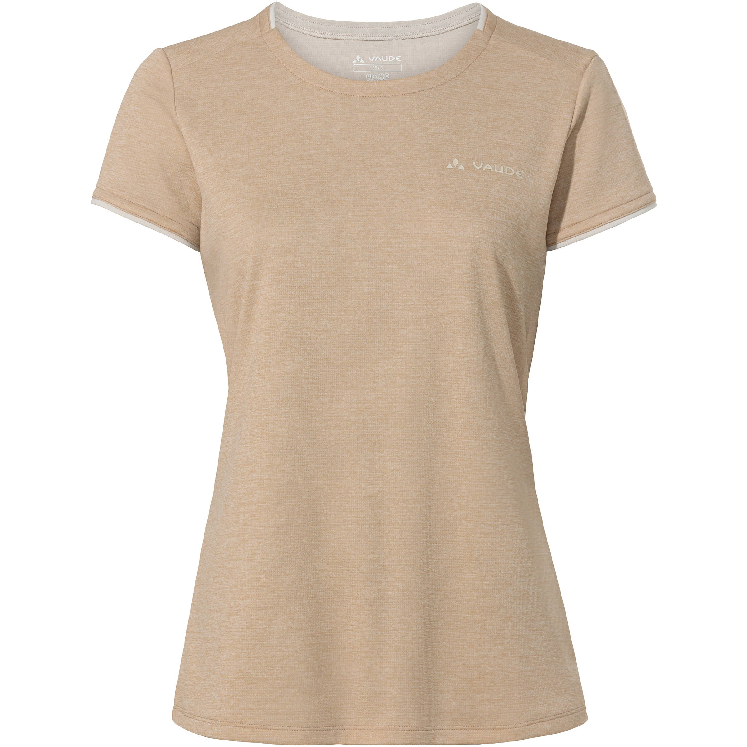 Vaude Essential Damen T-Shirts beige Größe L Trekking Atmungsaktiv