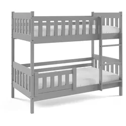 ETAGENBETT LUCIA 80x160 cm Hellgrau