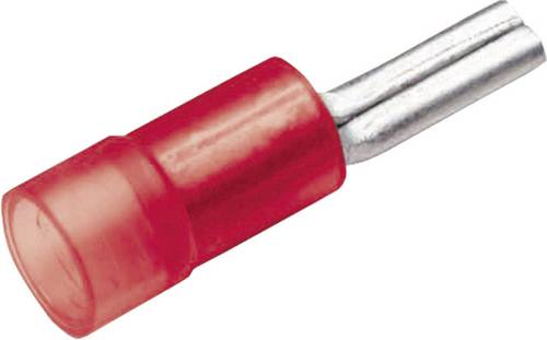 Cimco 180227 Stiftkabelschuh 10mm² Teilisoliert Rot