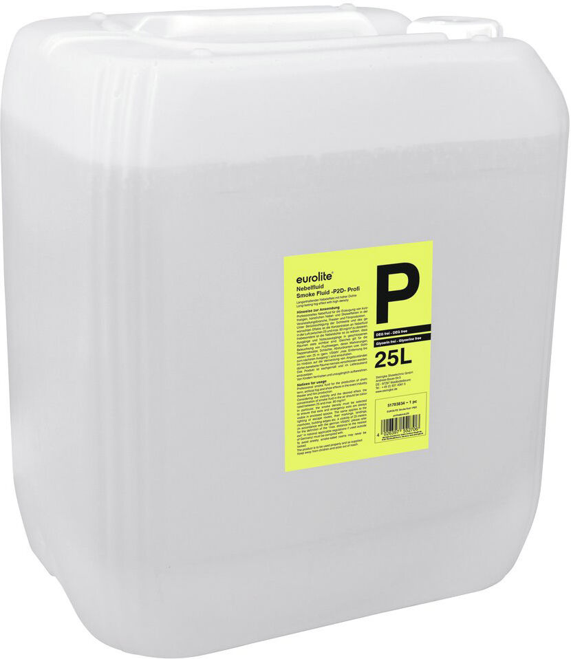 EuroLite Smoke Fluid -P2d- Profi Nebelfluid 25l
