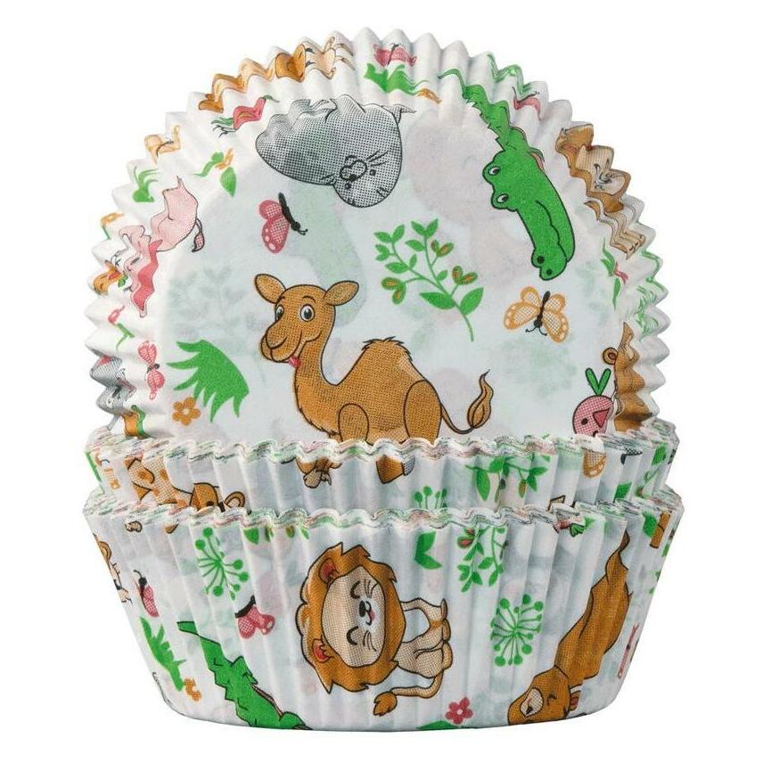 Demmler Muffin Backform Tierwelt 60 Stück, Materialtyp: Papier (5 cm) (5012146050)