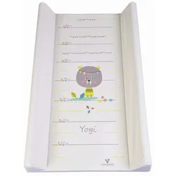 Cangaroo Wickelauflage 50 x 80 cm Yogi, seitlicher Rand, integriertes Maßband