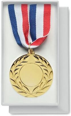 Médaille personnalisée événementielle 5cm - WINNER métal doré