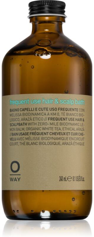 Oway dailyAct Hair & Scalp Bath shampooing doux usage quotidien cheveux et cuir chevelu 240 ml