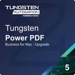 Tungsten Power PDF 5 Business for Mac - Upgrade