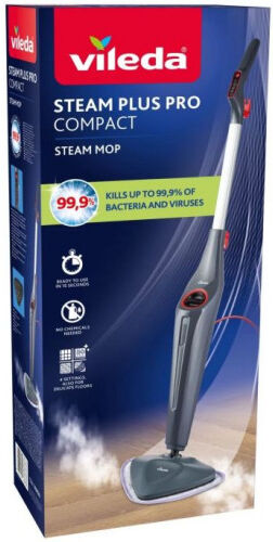 VILEDA STEAM PLUS PRO COMPACT Balai vapeur 180839