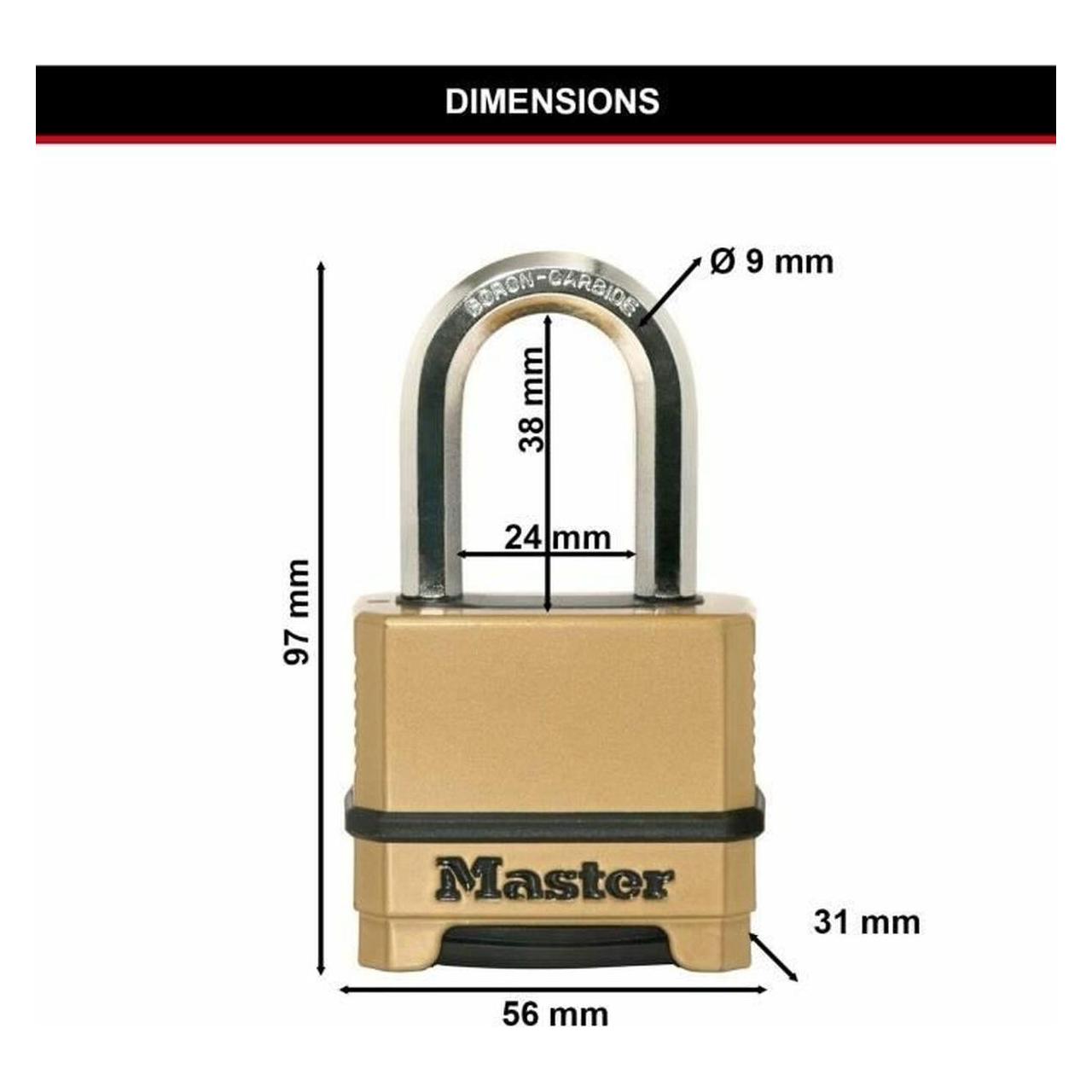 Master Lock Excell M175EURDLF (M175EURDLF)