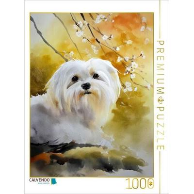 CALVENDO Puzzle Malteser | 1000 Teile Lege-Größe 64x48cm Foto-Puzzle für glückliche Stunden, Sonstige von , Calvendo Puzzle