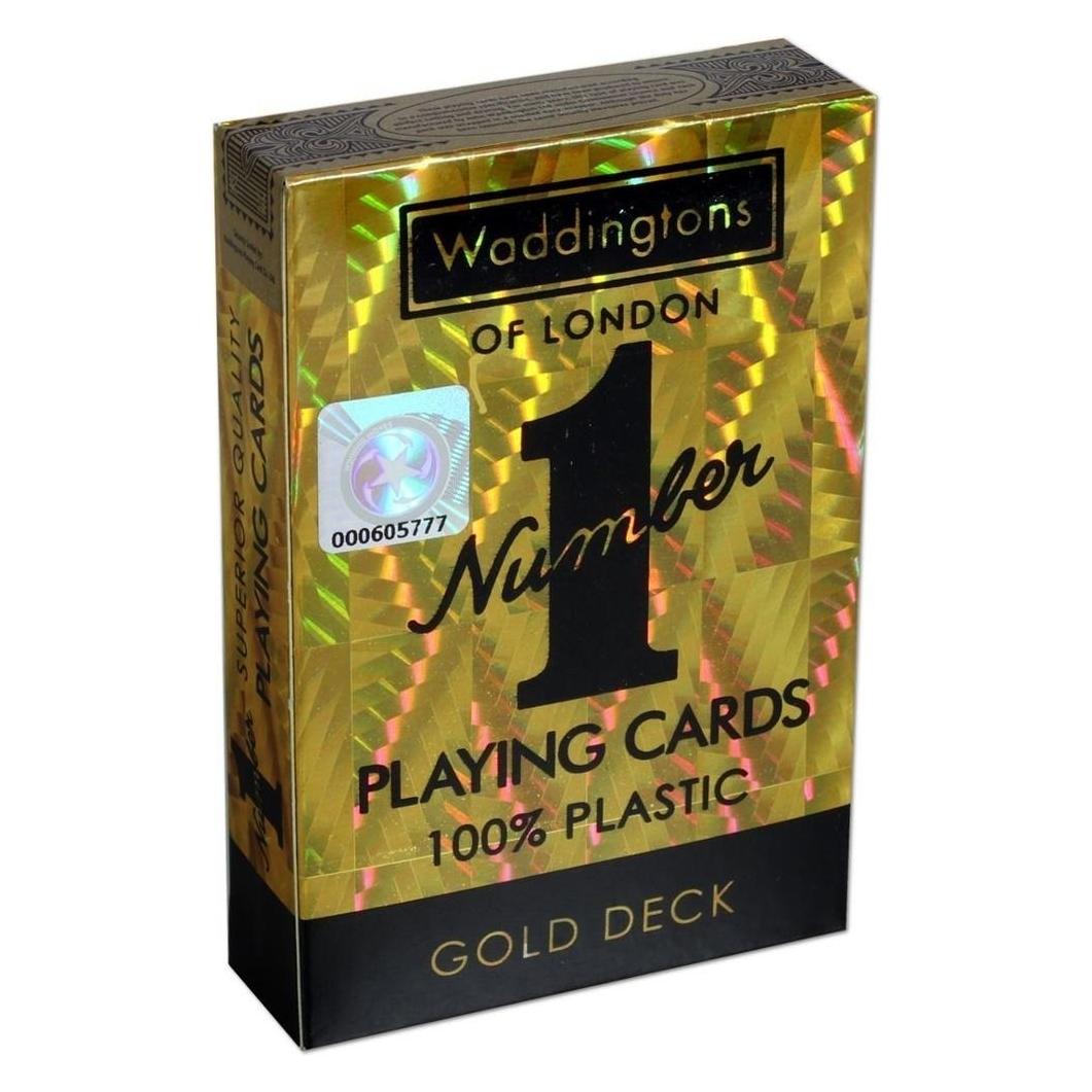 Winning Moves WIN29391 - Spielkarten: Goldenes Deck - Kartenspiel, für 2+ Spieler, ab 7 Jahren (Englisch, Französisch, 2 Spieler) (WIN29391)