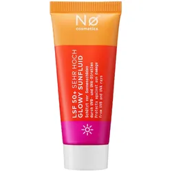 20ml Nø Cosmetics safe tøday Glowy Sunfluid LSF 50+