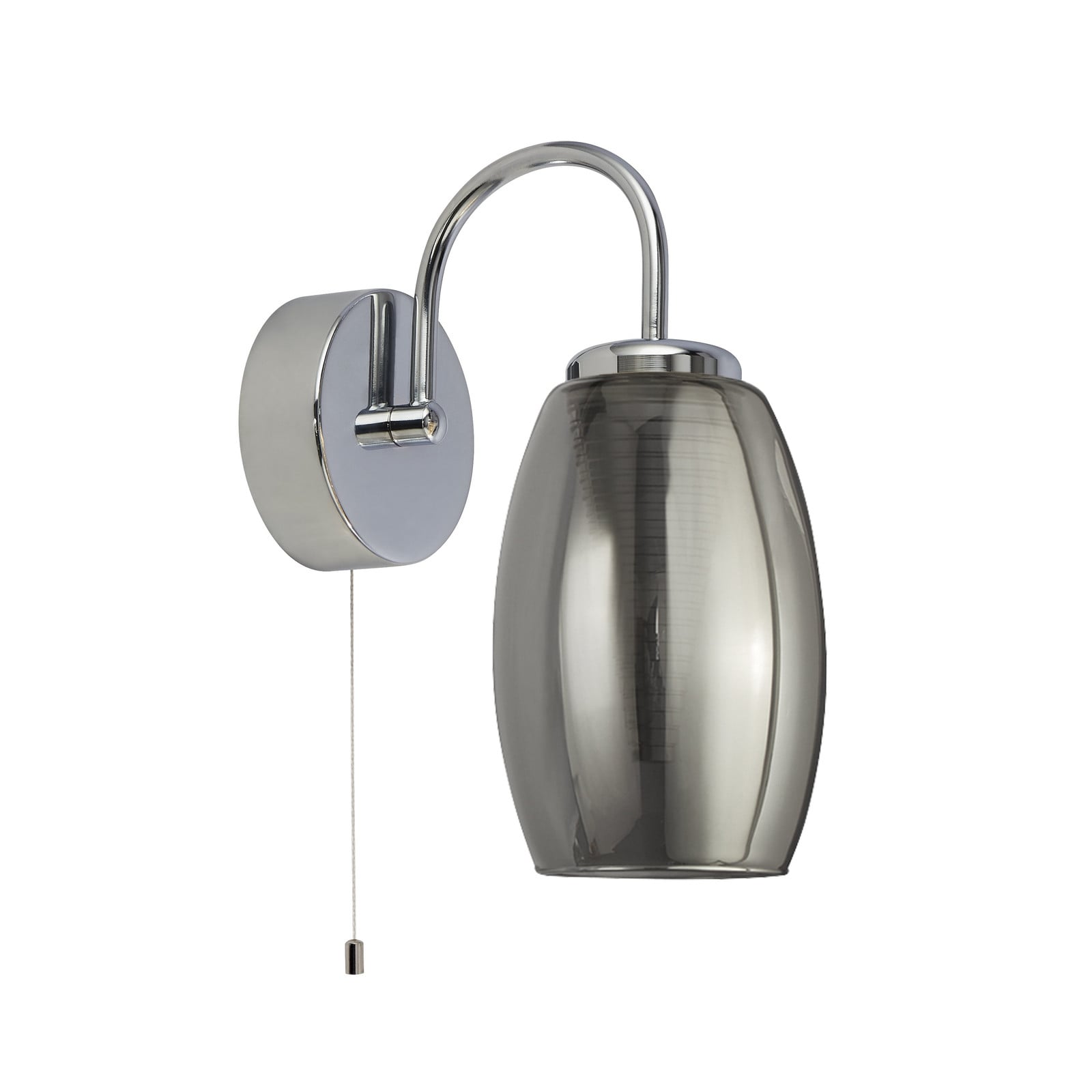 Searchlight Cyclone Led wandlamp voor trappen in grijs metaal