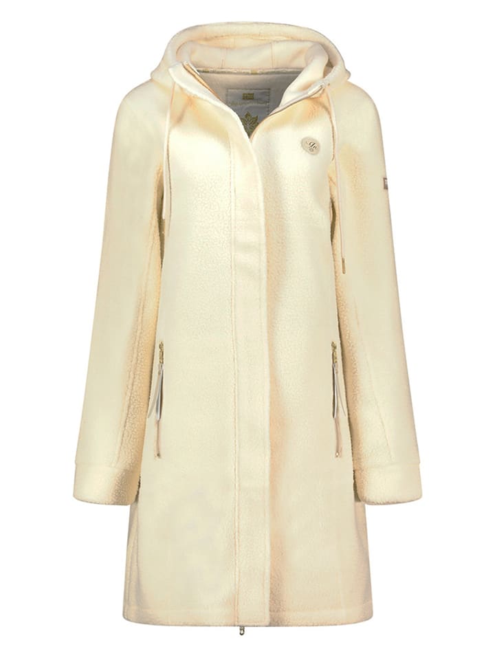 Geographical Norway Fleecemantel "Tartine" in Creme - L