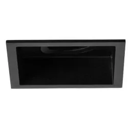Brumberg 45003180 Einbaumodul quadratisch, schwarz struktur, L x B: 105 x 105 mm, Deckenausschnit