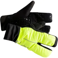 CRAFT Siberian 2.0 Split Finger Fahrradhandschuhe Herren 851999 - flumino/black M/9
