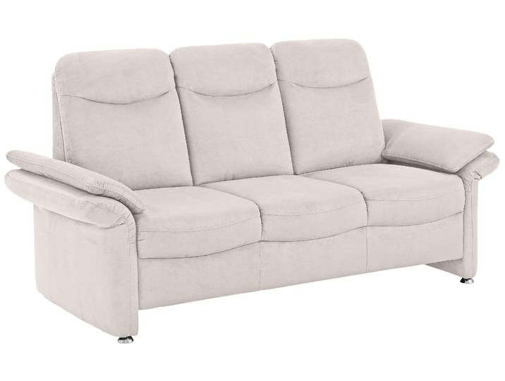 3-Sitzer HOME AFFAIRE Tahoma , beige (creme), B:199cm H:103cm T:89cm, Sofas, 3-Sitzer, mit Armteilverstellung, Federkern