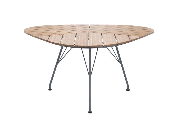 Houe - Table ronde Leaf - Bois naturel - Métal laqué époxy - Designer Henrik Pedersen